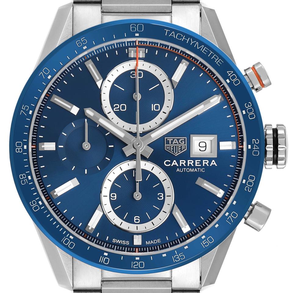 TAG Heuer Carrera Calibre 16 Chronograph Steel Mens Watch CBM2112