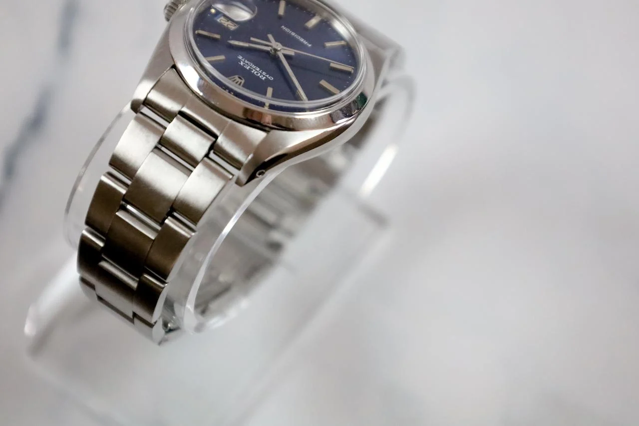 Rolex Oysterdate Precision Oyster Date 6694 1975 Stunning Condition Blue Dial Exemplary Blue Dial 6694 From 1975 — photo 4