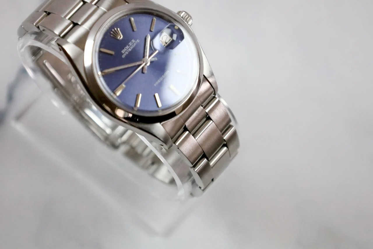 Rolex Oysterdate Precision Oyster Date 6694 1975 Stunning Condition Blue Dial Exemplary Blue Dial 6694 From 1975 — photo 13
