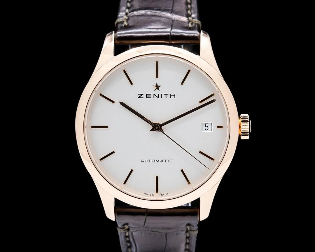 Zenith Port Royal Heritage Port Royal 18K Rose Gold Silver Dial