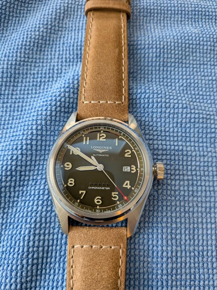 Longines Spirit Green Dial 42mm L38114032 USA shipping only
