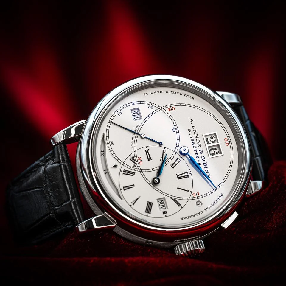 A. Lange & Söhne Richard Lange Perpetual Calendar Terraluna 18K White Gold 180.026FE Complete Set
