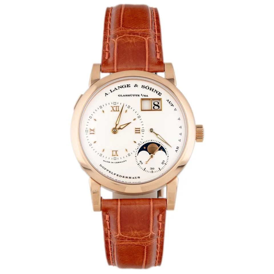 A. Lange & Söhne Lange 1 Moonphase Rose Gold White Dial 39mm 109.032