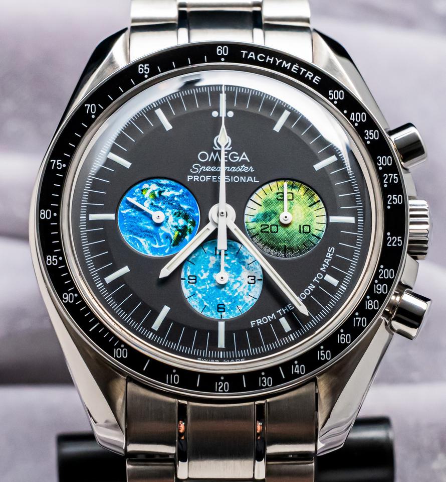 Omega Speedmaster Professional Moonwatch From Moon to Mars 42 mm Black Dial Bracelet Chronograph