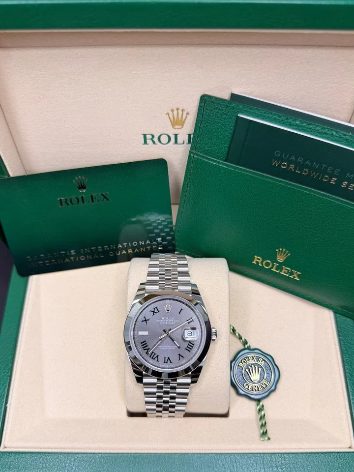 Rolex Datejust 41 Wimbledon Jubilee UNWORN 2026 Box papers