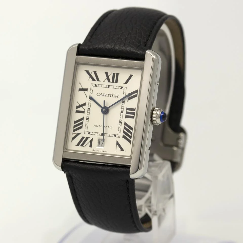 Cartier Tank Solo Perfect Condition Tank Solo Xl Full set , Two straps