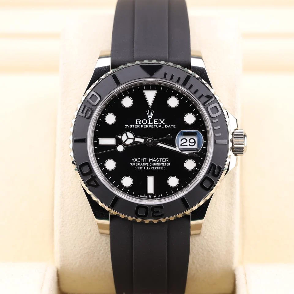 Rolex Yacht-Master 42 White Gold 226659 Oysterflex Unworn Full Set