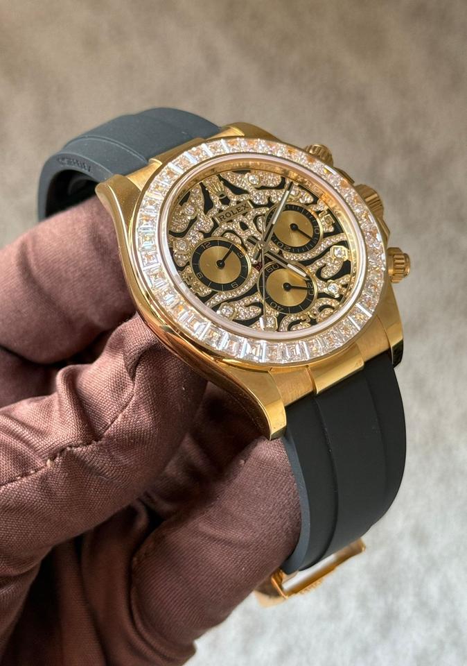 Rolex Daytona Cosmograph Daytona 116588TBR Yellow Gold 'Eye of the Tiger' 2021 — photo 4