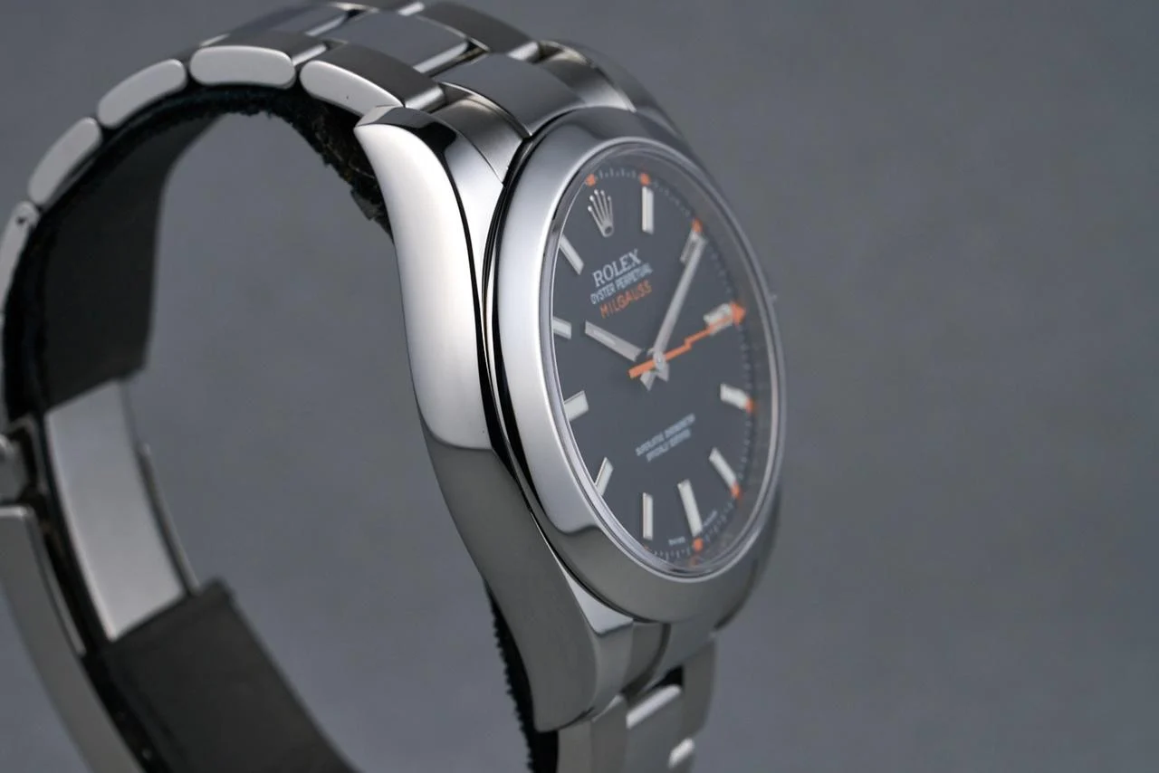 Rolex Milgauss Ref: 116400 Black Dial with Papers — photo 5