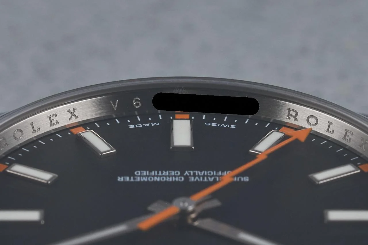 Rolex Milgauss Ref: 116400 Black Dial with Papers — photo 9