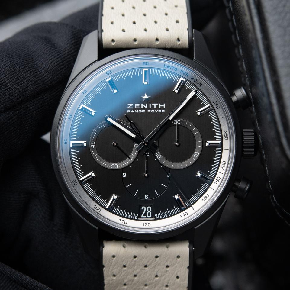 Zenith El Primero Chronomaster 36000 Range Rover Special Edition Ceramized