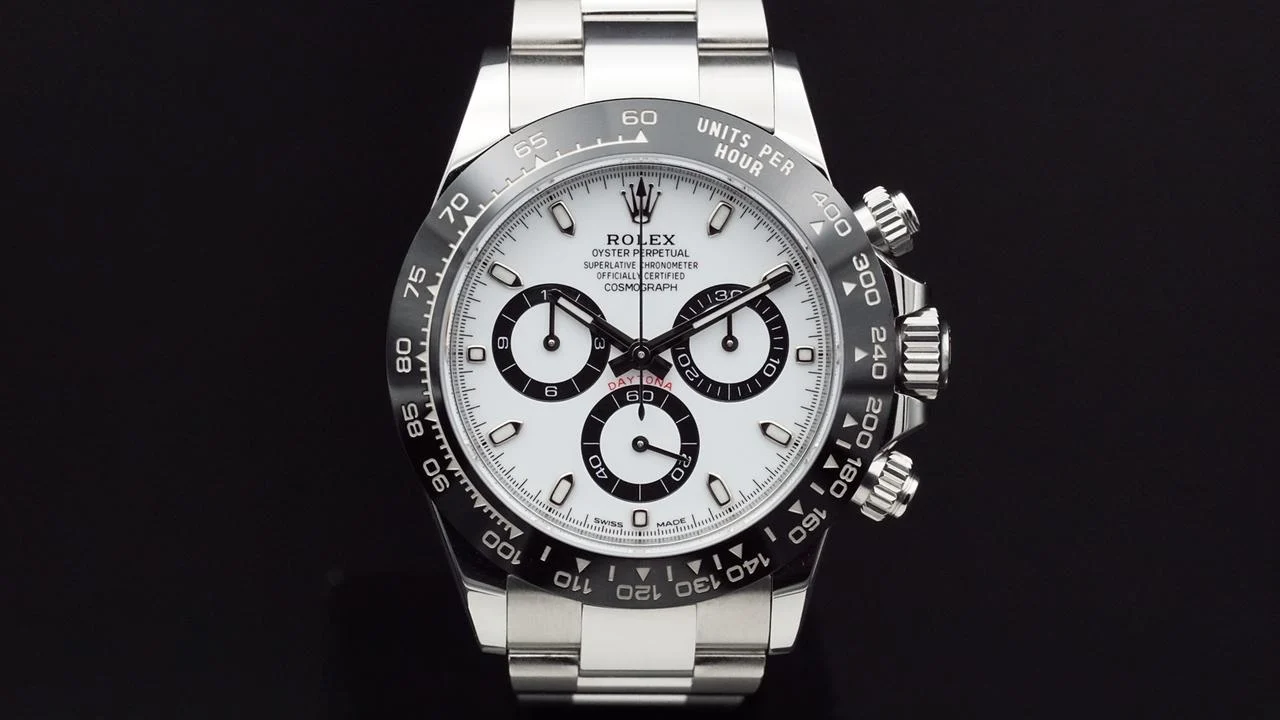 Rolex Daytona "Panda" white full set 2023 full links