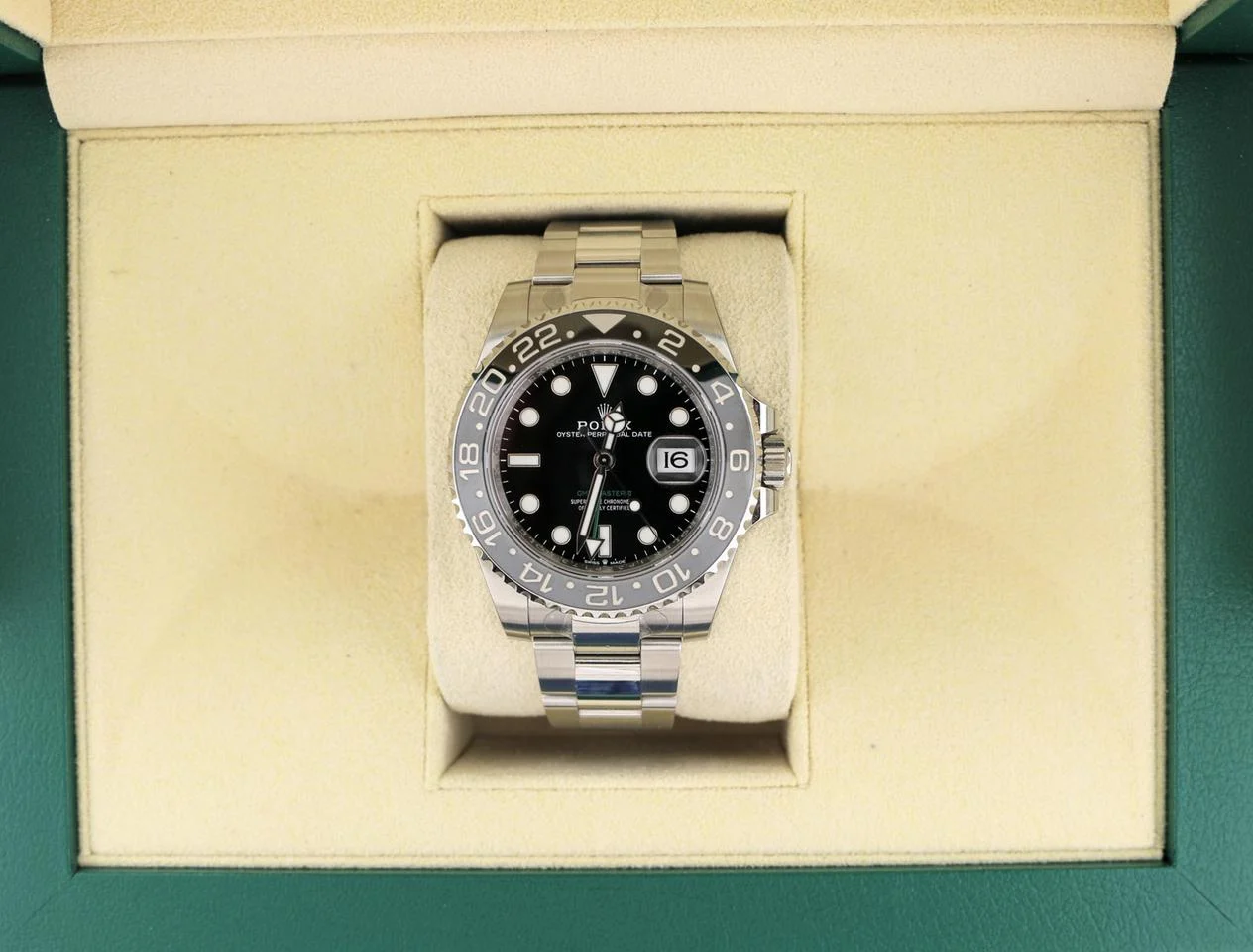 Rolex GMT-Master II Unworn 2024 GMT-Master II 126710GRNR Bruce Wayne Stickered No Papers 40mm