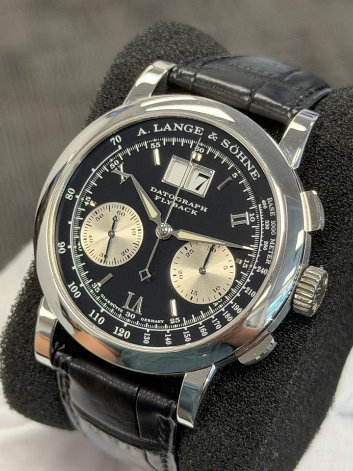 A. Lange & Söhne Datograph In Stock RARE "METER" Dial Early Production Piece