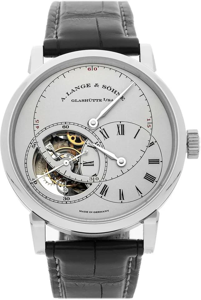 A. Lange & Söhne Richard Lange Tourbillon Pour le Mérite Fusee-and-Chain Transmission Platinum Limited 100 Full Set - Extremely Rare Highly Collectible Limited Edition