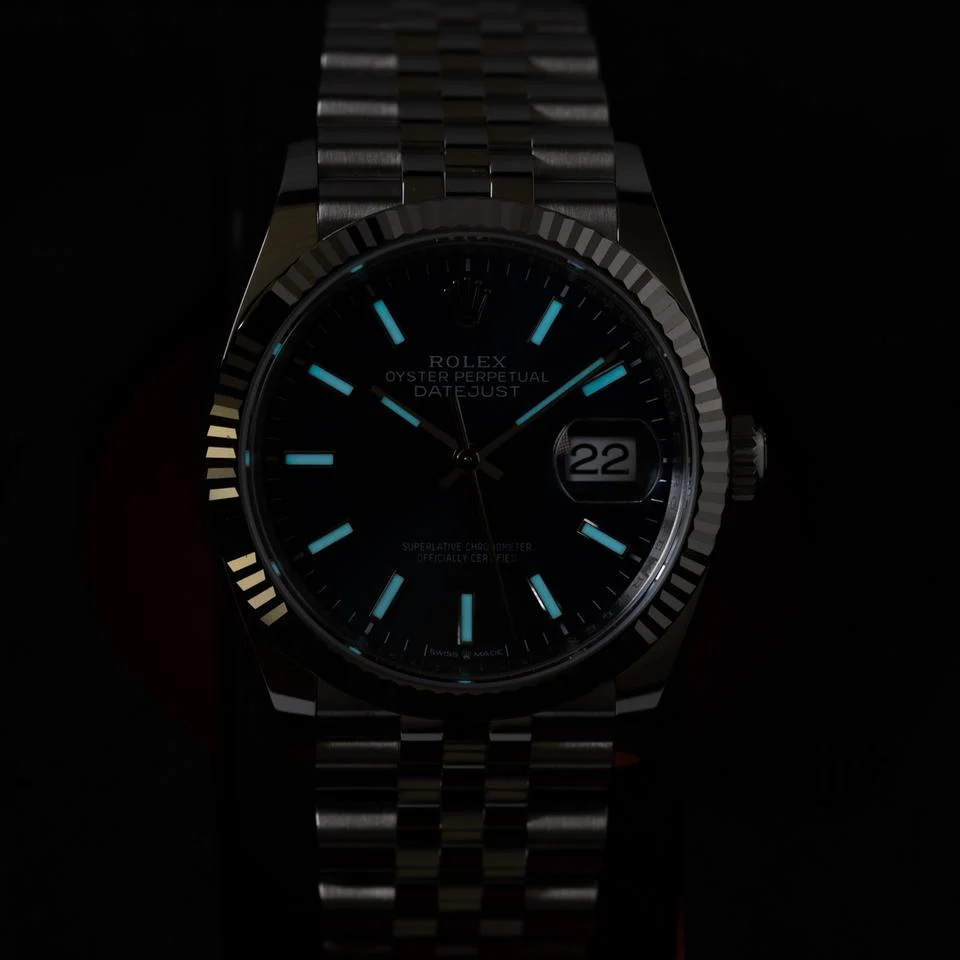 Rolex Datejust 36 2026 BNIB Blue Dial Jubilee Complete Set w/Box and Papers — photo 2