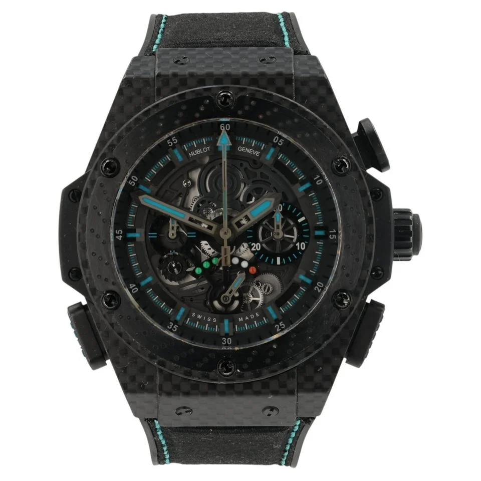 Hublot King Power F1 Black Dial Carbon 48mm Automatic Men's 719.QM.1729.NR.FAD11