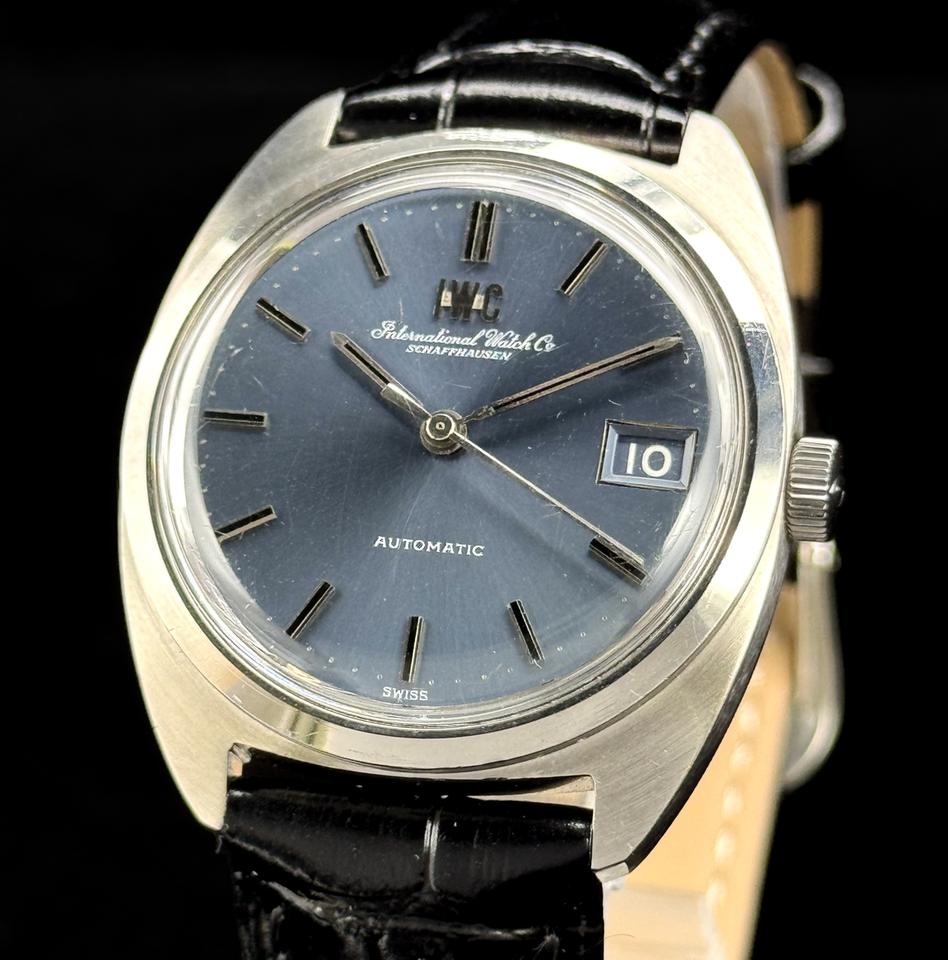 IWC Schaffhausen Ref.1827 Blue Dial Date Pellaton C-Line