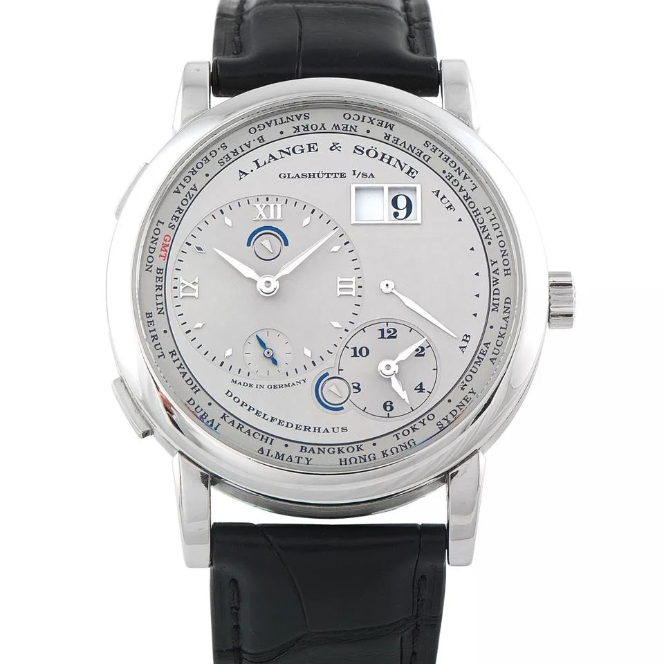 A. Lange & Söhne Lange 1 Time Zone Platinum Watch 116.025