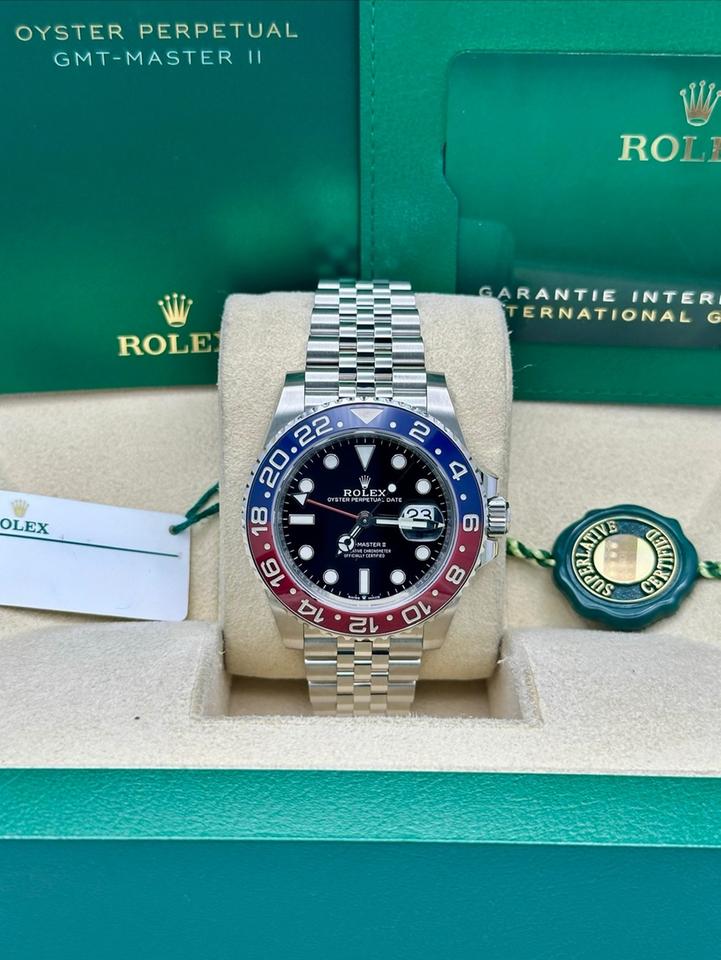 Rolex GMT-Master II Discontinued Pepsi Jubilee Bracelet