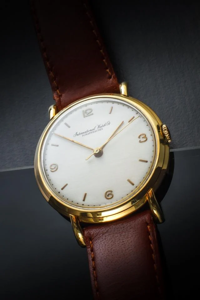 IWC Schaffhausen Manual Vintage 18k Gold 36mm