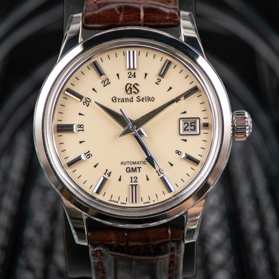 Grand Seiko Elegance Collection GMT Watch - SBGM221 2024 Full Set