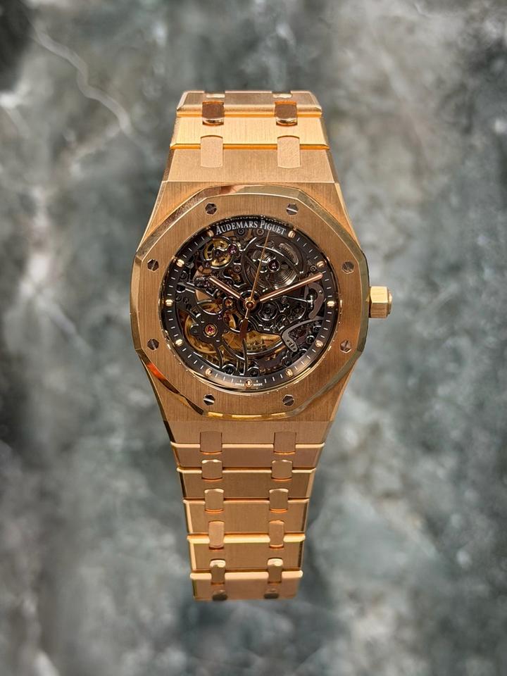 Audemars Piguet Royal Oak Double Balance Wheel Openworked 2013 Double Balance Wheel Open Worked Rose Gold