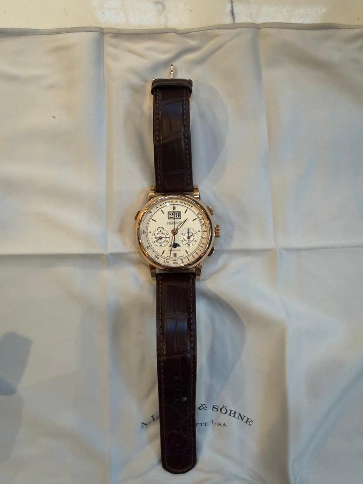 A. Lange & Söhne Datograph Perpetual Full set honey gold new & never worn
