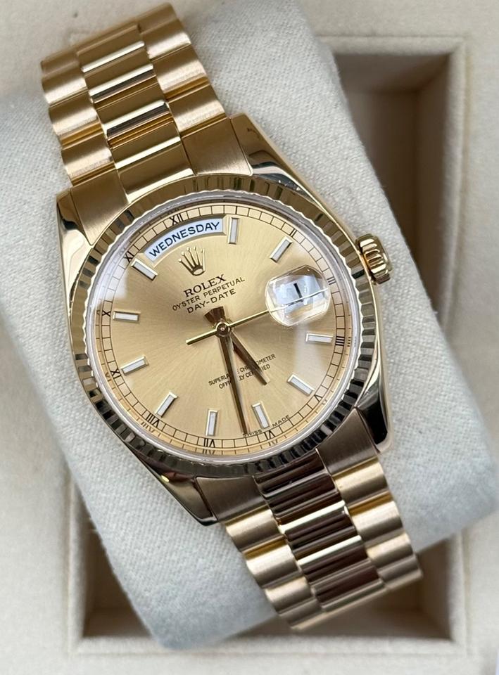 Rolex Day-Date 36 "President" 118238 Big Buckle