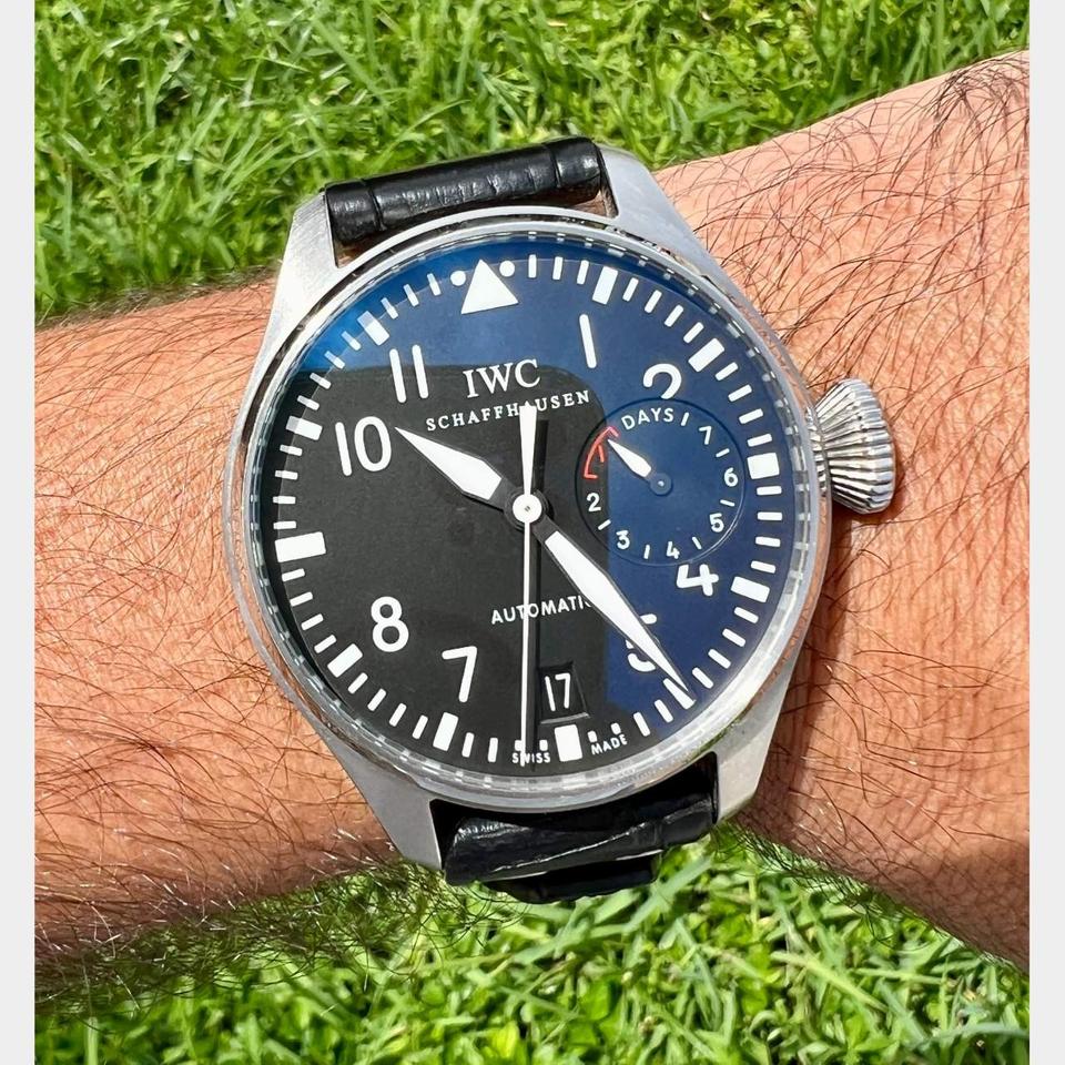 IWC Big Pilot Schaffhausen Stainless Steel Big Pilot Watch
