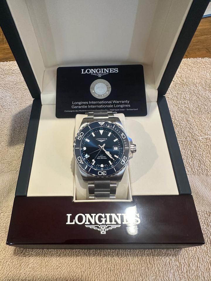 Longines HydroConquest Gmt Full Set Brand New Unworn Bracelet