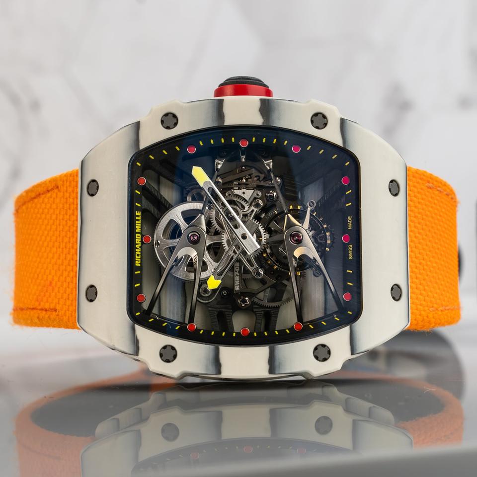 Richard Mille RM 027 RM27-02 White QTPT Rafael Nadal Tourbillon