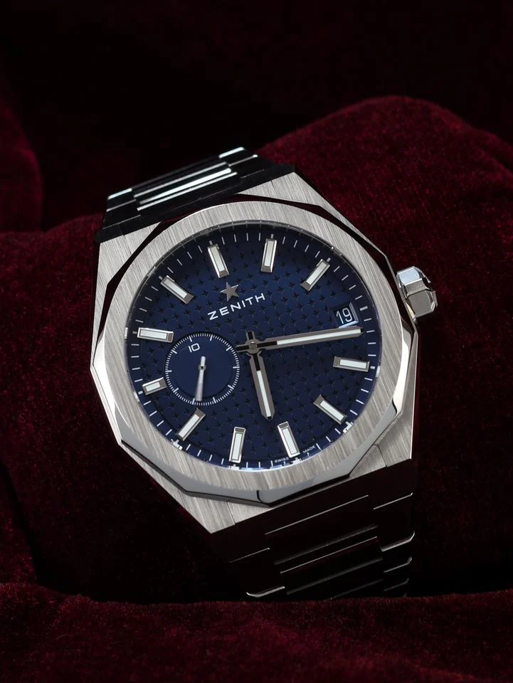 Zenith Defy Skyline Pre-Owned Defy Skyline 1/10th Second 0393003620/51I001 with box and papers