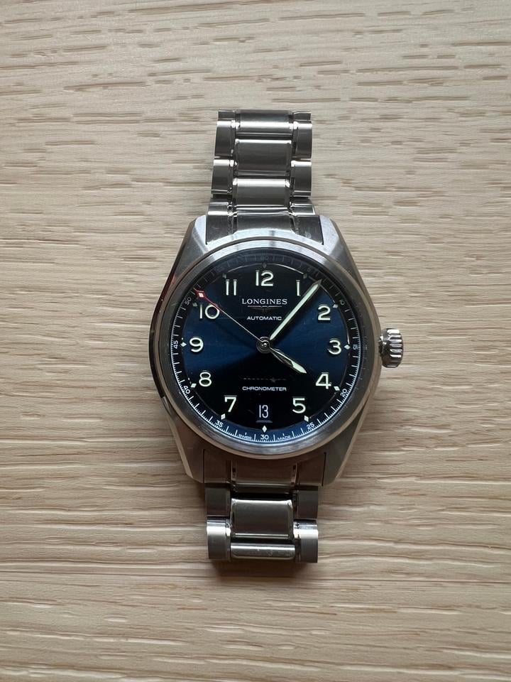 Longines Spirit 37mm Blue Sunray Dial Automatic Longines Spirit Full set. Great condition.