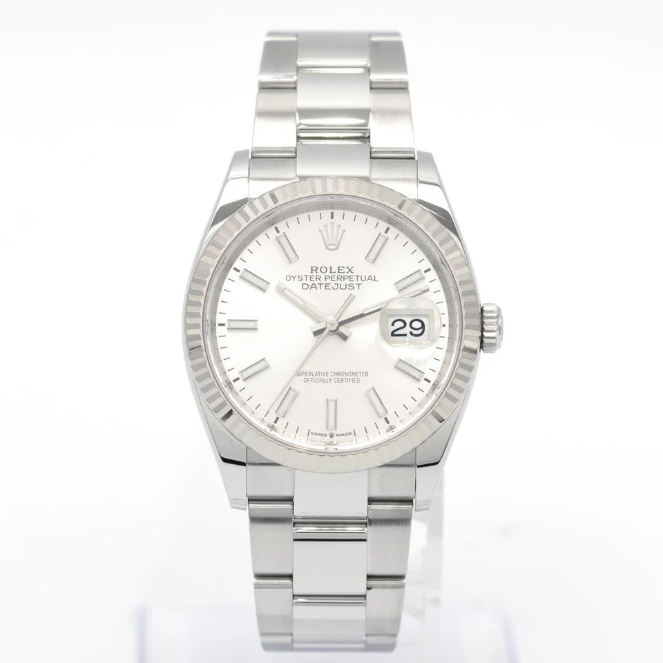 Rolex Datejust 36 Like New Datejust 36 Steel Oyster Bracelet Full Set Dec.2022