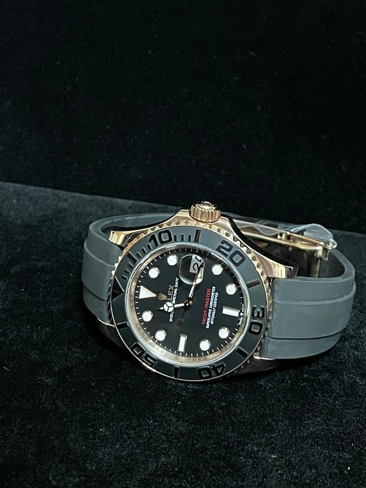 Rolex Yacht-Master 40 2025 Yacht-Master 126655 Black Dial Oysterflex Rose Gold No Papers 40mm — photo 4