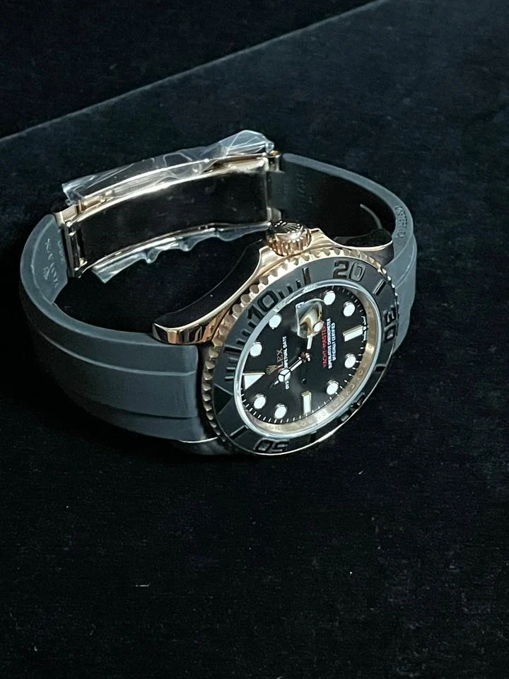 Rolex Yacht-Master 40 2025 Yacht-Master 126655 Black Dial Oysterflex Rose Gold No Papers 40mm — photo 5