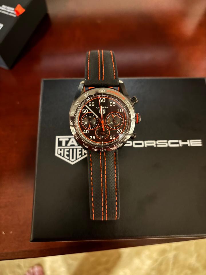 TAG Heuer Carrera Porsche Chronograph Special Edition Pre-owened excellent condition.