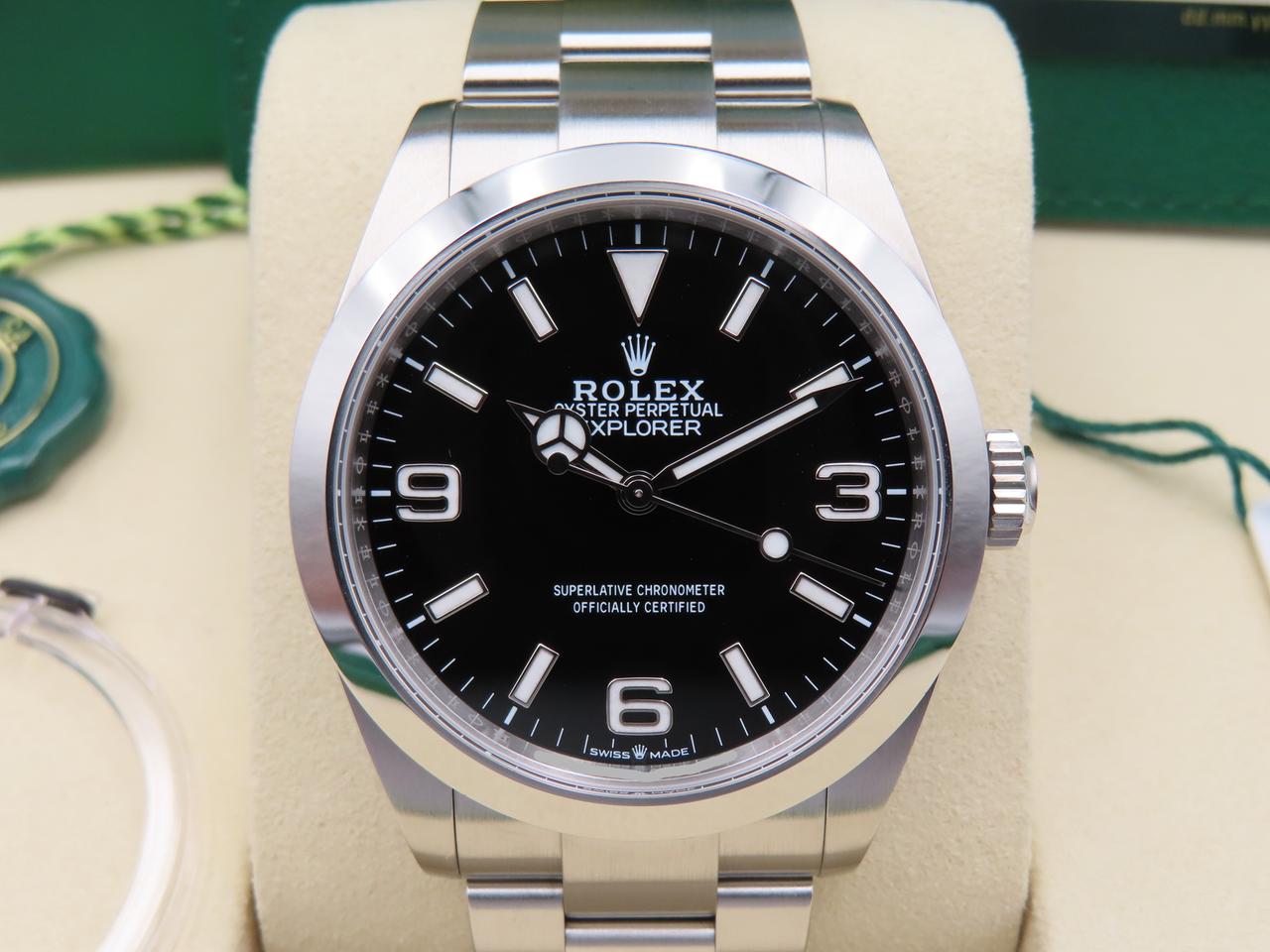 Rolex Explorer 2025 Full Set Pre-Owned Men's 40mm Wristwatch