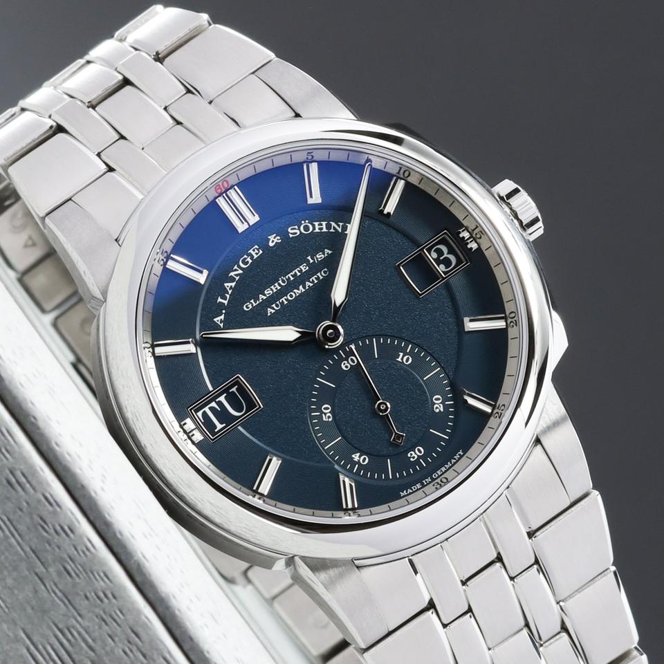 A. Lange & Söhne Odysseus 2026 Complete 40.5mm Steel Blue Dial Steel Bezel Bracelet 363.179