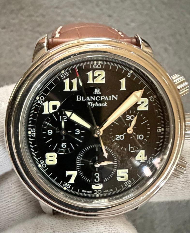 Blancpain Léman Fly-Back Chronograph Leman Flyback no box no original papers Ref No 2185F