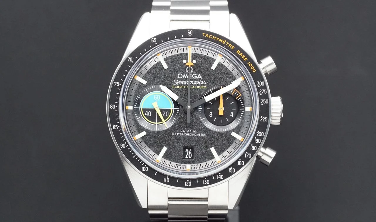 Omega Speedmaster Pilot 2025 - complete set w all cards NATO strap & tool