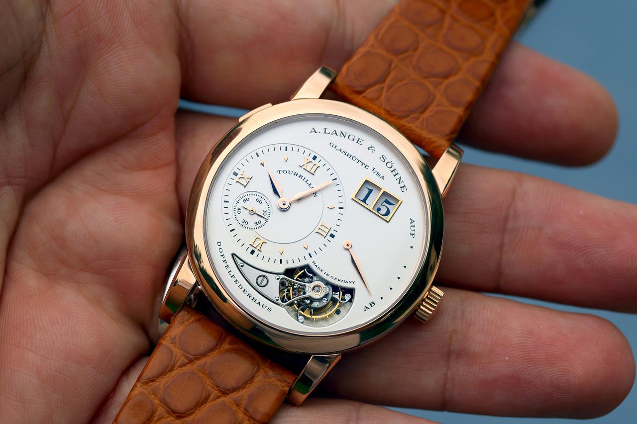 A. Lange & Söhne Lange 1 Tourbillon Limted Edition ref. 704.032 “Pink Gold”
