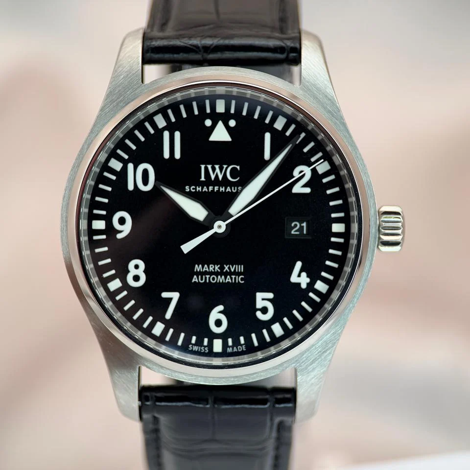 IWC Pilot Mark Xviii Mark 18 Pilot | Black Dial | Full Set | Excellent Condition