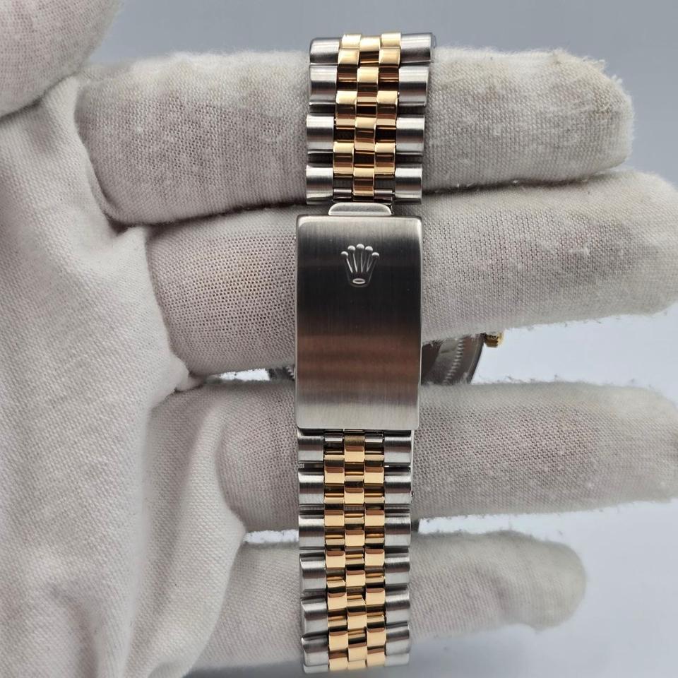 Rolex Datejust 36 PAPERS Datejust 36mm Blue Vignette Diamond Dial 18K Jubilee — photo 7