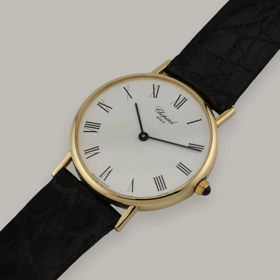 Chopard 18K Chopard 1091 Full Set Watch
