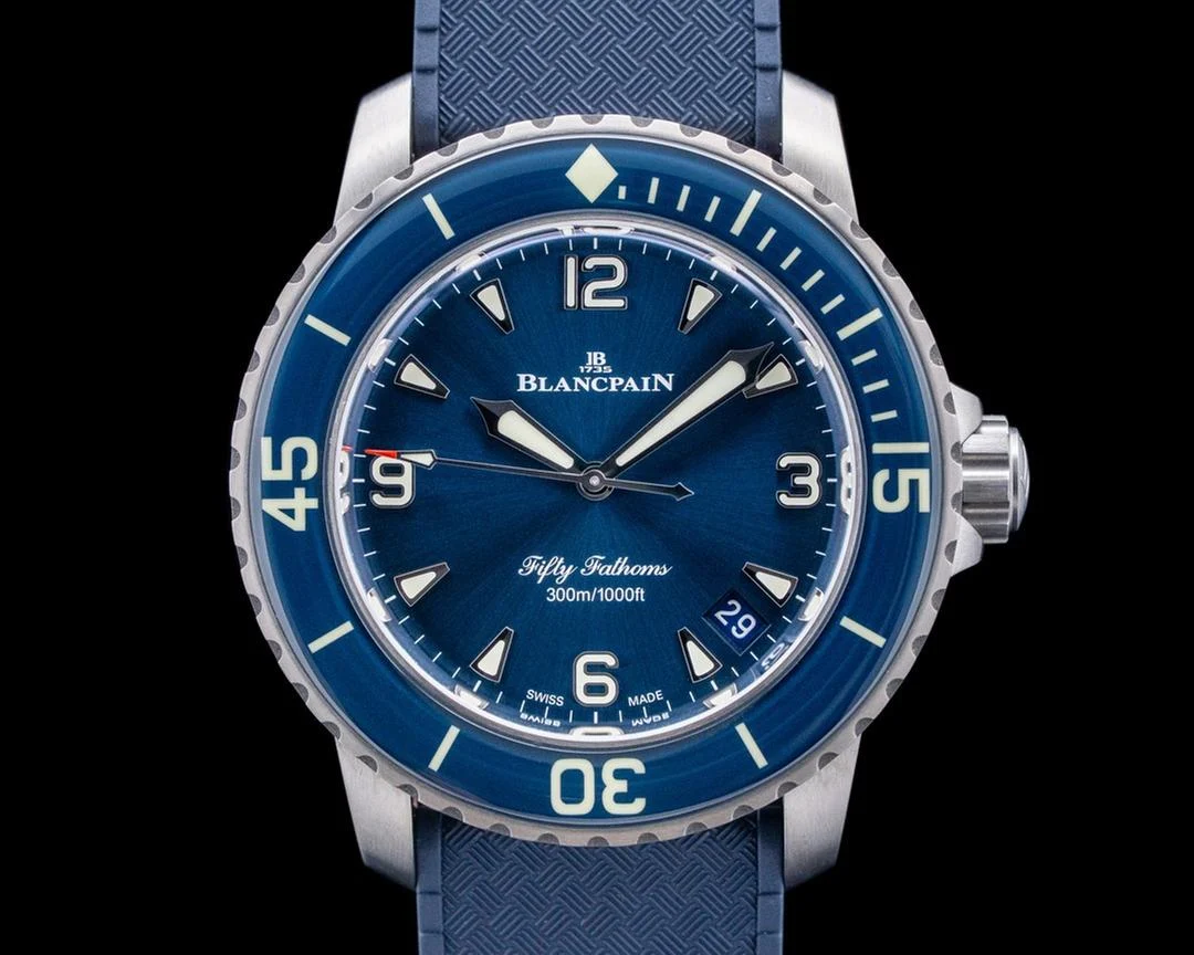 Blancpain Fifty Fathoms 5010 Fifty Fathoms Automatic Titanium Blue Dial