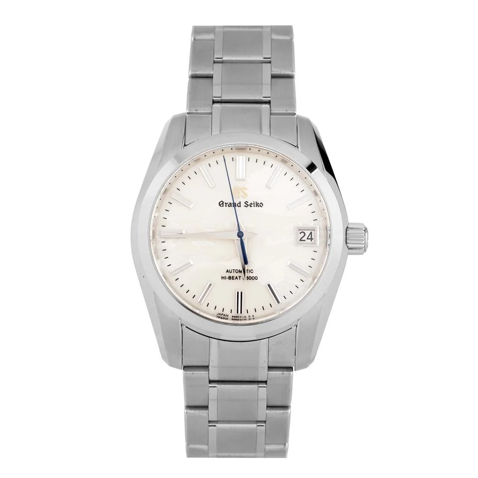 Grand Seiko Heritage Collection Sea of Clouds Stainless Steel White Dial 37mm SBGH311 Full Set