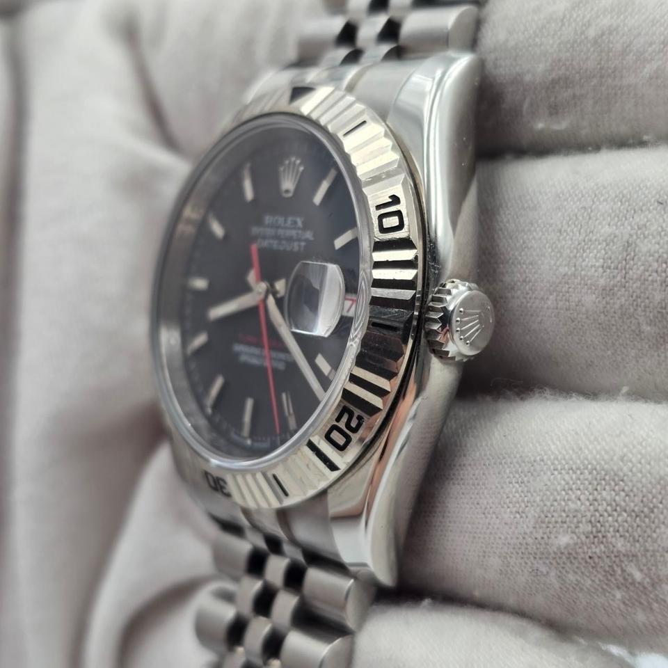Rolex Datejust Turn-O-Graph Turn-O-Graph Datejust Turn-O-Graph Jubilee Black Dial Steel 116264 — photo 11