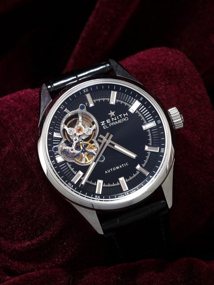 Zenith El Primero Synopsis Pre-Owned El Primero Synopsis 032170461321C714 with box and papers